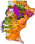 Santa Cruz - Mapa Geologico - Geology Map